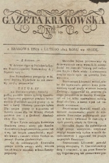 Gazeta Krakowska. 1824, nr 10
