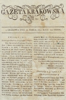 Gazeta Krakowska. 1824, nr 20