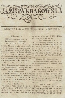 Gazeta Krakowska. 1824, nr 23