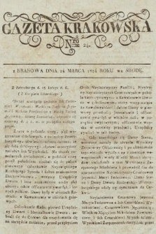 Gazeta Krakowska. 1824, nr 24