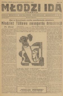 Młodzi Idą : organ Komitetu Centralnego Organizacji Młodzieży T. U. R. R.2, 1945, nr 23