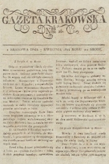 Gazeta Krakowska. 1824, nr 28