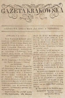 Gazeta Krakowska. 1824, nr 37