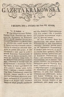 Gazeta Krakowska. 1818, nr 6