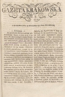 Gazeta Krakowska. 1818, nr 8