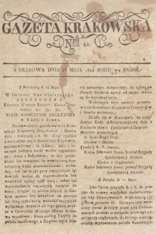 Gazeta Krakowska. 1824, nr 42