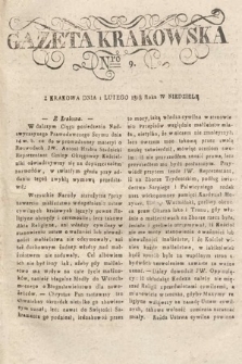 Gazeta Krakowska. 1818, nr 9