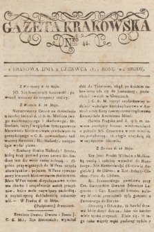 Gazeta Krakowska. 1824, nr 44