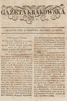 Gazeta Krakowska. 1824, nr 50