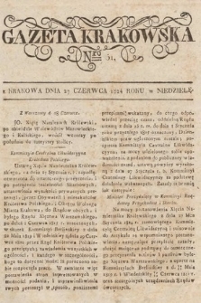 Gazeta Krakowska. 1824, nr 51