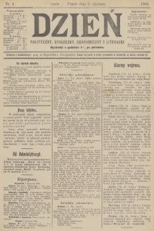 Dzień Polityczny, Społeczny, Ekonomiczny i Literacki. 1904, nr 4