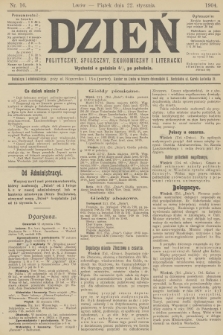 Dzień Polityczny, Społeczny, Ekonomiczny i Literacki. 1904, nr 16