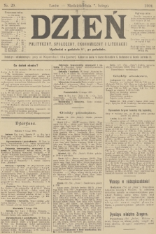 Dzień Polityczny, Społeczny, Ekonomiczny i Literacki. 1904, nr 29