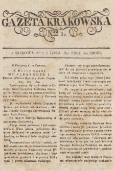Gazeta Krakowska. 1824, nr 54