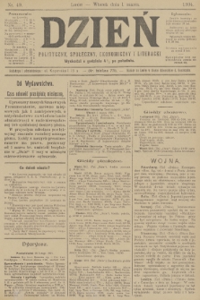 Dzień Polityczny, Społeczny, Ekonomiczny i Literacki. 1904, nr 49