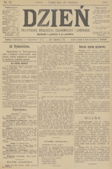 Dzień Polityczny, Społeczny, Ekonomiczny i Literacki. 1904, nr 92