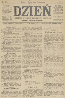 Dzień Polityczny, Społeczny, Ekonomiczny i Literacki. 1904, nr 135