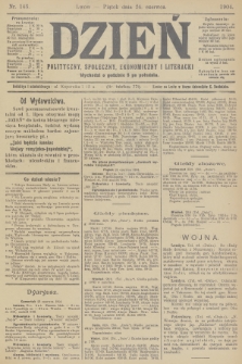 Dzień Polityczny, Społeczny, Ekonomiczny i Literacki. 1904, nr 143