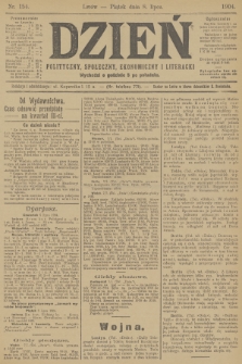 Dzień Polityczny, Społeczny, Ekonomiczny i Literacki. 1904, nr 154