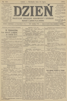 Dzień Polityczny, Społeczny, Ekonomiczny i Literacki. 1904, nr 156