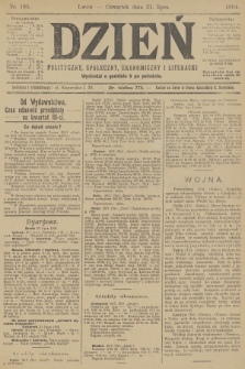 Dzień Polityczny, Społeczny, Ekonomiczny i Literacki. 1904, nr 165