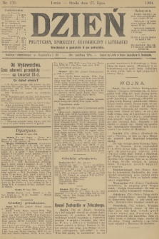 Dzień Polityczny, Społeczny, Ekonomiczny i Literacki. 1904, nr 170
