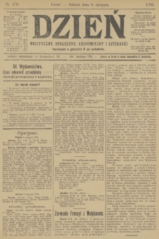 Dzień Polityczny, Społeczny, Ekonomiczny i Literacki. 1904, nr 179