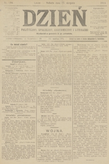 Dzień Polityczny, Społeczny, Ekonomiczny i Literacki. 1904, nr 196