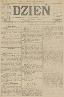 Dzień Polityczny, Społeczny, Ekonomiczny i Literacki. 1904, nr 198