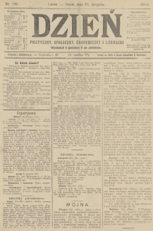 Dzień Polityczny, Społeczny, Ekonomiczny i Literacki. 1904, nr 199