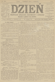 Dzień Polityczny, Społeczny, Ekonomiczny i Literacki. 1904, nr 200