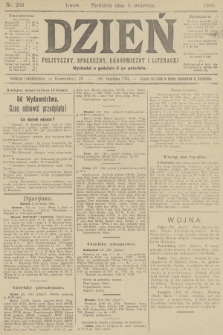 Dzień Polityczny, Społeczny, Ekonomiczny i Literacki. 1904, nr 203