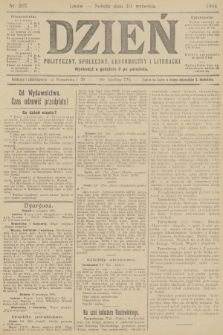 Dzień Polityczny, Społeczny, Ekonomiczny i Literacki. 1904, nr 207