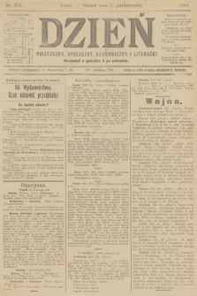 Dzień Polityczny, Społeczny, Ekonomiczny i Literacki. 1904, nr 224
