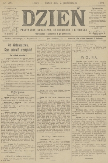 Dzień Polityczny, Społeczny, Ekonomiczny i Literacki. 1904, nr 229