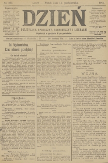 Dzień Polityczny, Społeczny, Ekonomiczny i Literacki. 1904, nr 235