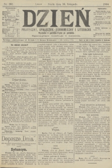 Dzień Polityczny, Społeczny, Ekonomiczny i Literacki. 1904, nr 262