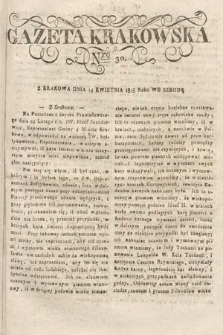 Gazeta Krakowska. 1818, nr 30
