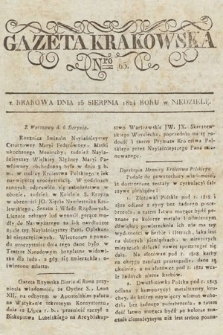 Gazeta Krakowska. 1824, nr 65
