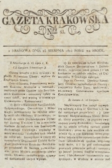 Gazeta Krakowska. 1824, nr 68