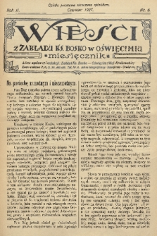 Wieści z Zakładu ks. Bosko. R. 2, 1927, nr 6