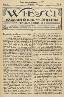 Wieści z Zakładu ks. Bosko. R. 2, 1927, nr 9
