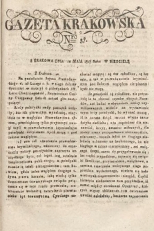 Gazeta Krakowska. 1818, nr 37