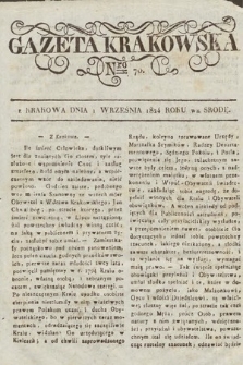 Gazeta Krakowska. 1824, nr 70