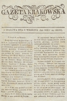 Gazeta Krakowska. 1824, nr 72