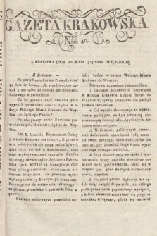 Gazeta Krakowska. 1818, nr 40