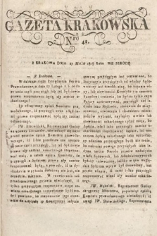 Gazeta Krakowska. 1818, nr 42