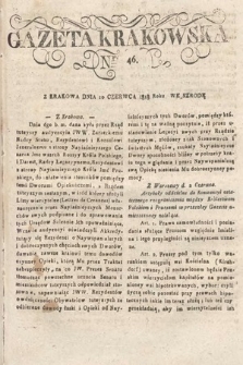 Gazeta Krakowska. 1818, nr 46