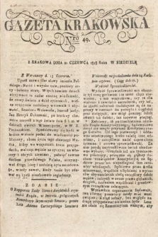 Gazeta Krakowska. 1818, nr 49