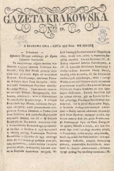 Gazeta Krakowska. 1818, nr 52